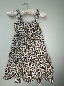 Rachel Zoe Girls Leopard print Dress Size 6 - Picture 1 of 7