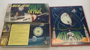 1960 Men Into Space Board Game, Milton Bradley Complete - AMAZING Condition #RN - Picture 1 of 23