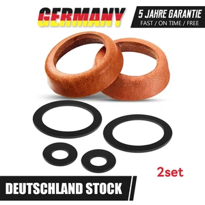 1/2Set Schwengelpumpe Ersatzteile Schwengelpumpe Dichtungssatz Typ 75 Leder Dich - Picture 1 of 22