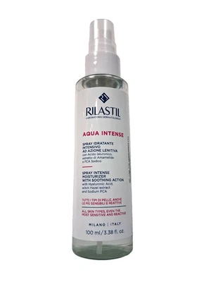 Rilastil Aqua Spray Intenso, 3.38 fl oz, Hidratante Intenso, Exp. 09/2029 Foto 1 de 3