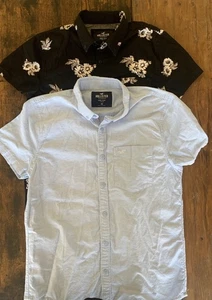 Hollister 2er Set Shirts Größe XS Jugend (gebraucht) - Bild 1 von 14