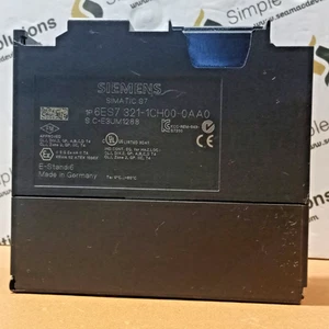 1PC- SIEMENS 6ES7321-1CH00-0AA0 Digital Input Module 24-48VAC/DC 1x40-pole-USED - Picture 1 of 3