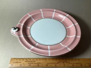 Scaldavivande MINTONS SOLANO Ware Art Deco rosa 9” disegnato da John Wadsworth. - Foto 1 di 7