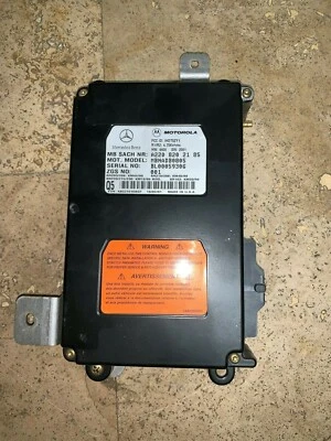 MERCEDES-BENZ W220 S430 S500 W215 2000-2006 MÓDULO DE COMUNICACIÓN CONTROL POR VOZ  Foto 1 de 3