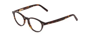 Ernest Hemingway 4912 Unisex Runde Brille in Braun Leopard Animal Print 47mm - Bild 1 von 5