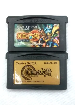 Golden Sun Ougon no Taiyou The Lost Age Japanese Lot GameBoy Advance GBA Tested - Image 1 of 4