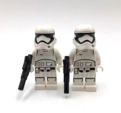 LEGO First Order Stormtrooper minifigure Star Wars 75189 75190 75103 75179 75139 - Image 1 of 4