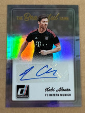 2016 Panini Donruss Soccer Xabi Alonso The Beautiful Game autograph auto