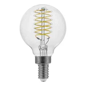 EcoSmart 60-Watt Equivalent G16.5 Dimmable Fine Bendy Filament LED 6PK - Picture 1 of 5
