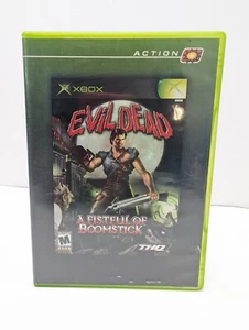 Evil Dead: A Fistful of Boomstick (Microsoft Xbox, 2003) gioco con custodia testato - Foto 1 di 3