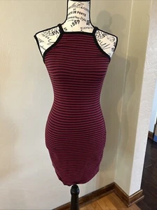 Express Bodycon Striped Tank Dress Size XS - Picture 1 of 3