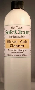 Neu! SafeClean Münzreiniger für moderne Nickelmünzen. 12 fl. oz. 355 ml. - Bild 1 von 13