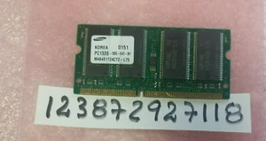 128MB 2RX16 SDRAM PC133 CL3 144PIN SODIMM NON-ECC UDIMM DUAL RANK 8X16 - Picture 1 of 1