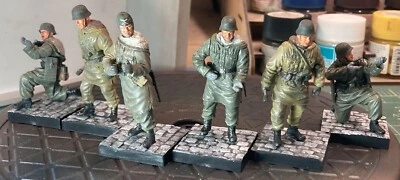 JUEGO CAN-DO 20078 SERIE 4 6 FIGURAS 1:35 PNZ GRANADEROS AÑADIR ARMAS PINTADAS! Foto 1 de 4