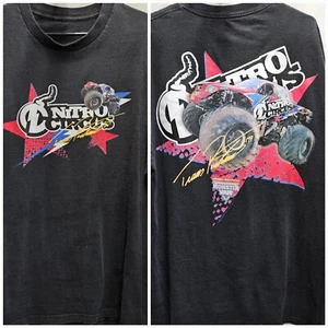 Nitro Circus Monster Jam Travis Pastrana Vintage Y2K Graphic Tee Shirt 2XL Mens  - Picture 1 of 6