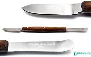 Cuchillo grande Fahenstock espátula cera modelado instrumentos dentales de mezcla - Imagen 1 de 4