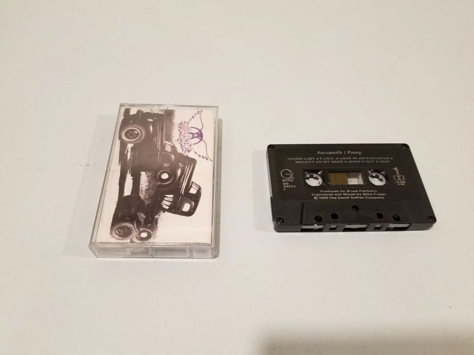 Aerosmith - Pump -  Cassette Tape  - Image 1 of 1