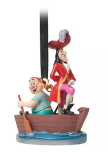 Disney Parks 2024 Sketchbook Christmas Ornament Villains Captain Hook Peter Pan - Picture 1 of 4