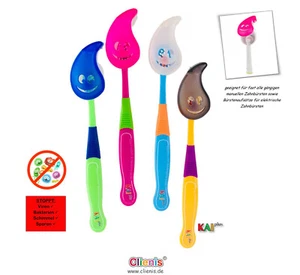 Clienis© Family Portaspazzolino da Denti ad Azione Microbiotica con Complesso di Zinco - Foto 1 di 9