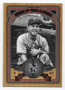 2006 SP LEGENDARY CUTS WHEN IT WAS A GAME SILVER #WGMO Mel Ott #312/550 - Picture 1 of 1