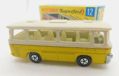 MATCHBOX SUPERFAST 12 * SETRA COACH * METALLIC GOLD * OVP  - Bild 1 von 4