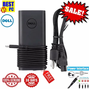 Genuine Dell 130W Power Adapter Charger For Dell XPS 15 9530 9550 9560 9570 7590 - Picture 1 of 11