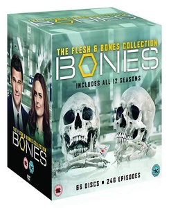 BONES THE FLESH AND BONES 1-12 COMPLETE COLLECTION DVD BOX SET 66 DISC R4 "NEW" - Picture 1 of 1