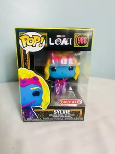 NEW MINT 2022 Blacklight SYLVIE Marvel Loki TARGET EXCL. Funko Pop 988 PROTECTOR - Bild 1 von 8