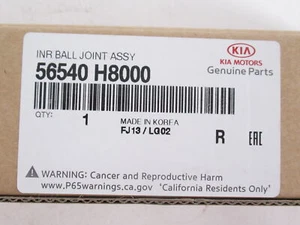 Genuine OEM Kia 56540 H8000 Inner Tie Rod End Ball Joint Assy 2018-2020 Rio - Picture 1 of 6