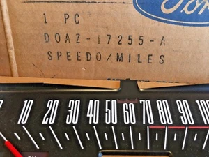 NOS 1970 Ford  Speedometer 1969 1970 Mercury Monterey Ford D0AZ-17255-A - Bild 1 von 6