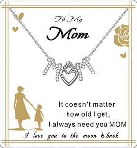Mother Daughter Necklace for Mom -Mother's Day Gifts for Mom from Daug... - Picture 1 of 7