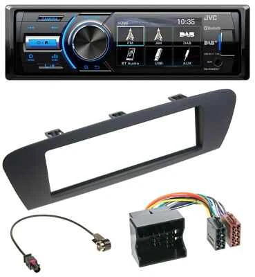 JVC Bluetooth MP3 USB DAB Autoradio für Renault Scenic (ab 12) - braun - Bild 1 von 4