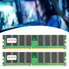 2Pcs Memory Module Desktop Full Compatible Double?Sided 16?Grain DDR 1GB 226 GDS