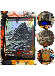 MTG Art Land Mountain V.2 Foil 🇬🇧 Magic the Gathering Innistrad Crimson Vow - Picture 1 of 5