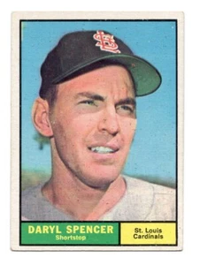 Daryl Spencer 1961 Topps #357 - Imagen 1 de 1