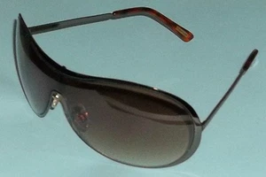 Foster Grant Damen-Pilotensonnenbrille Solarakzente brünbraun Metall mit Seitenschutz 26 - Bild 1 von 4