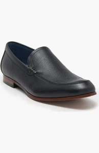 Paisley & Grau Herren Marine Venezianische Halbschuhe - Echtleder Slipper Freizeitschuhe - Bild 1 von 5