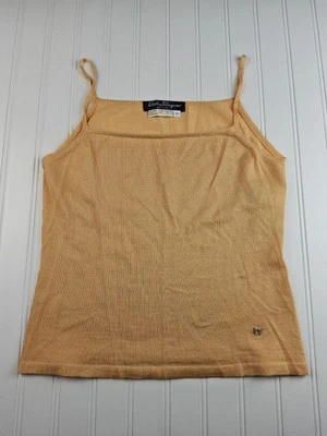 Blusa sin mangas Salvatore Ferragamo para mujer de seda de cachemir talla S Foto 1 de 4