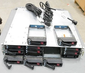 HPE MSA 2050 Q1J06A FCLSE-0801 LFF Disk Enclosure SEE NOTES - Picture 1 of 7