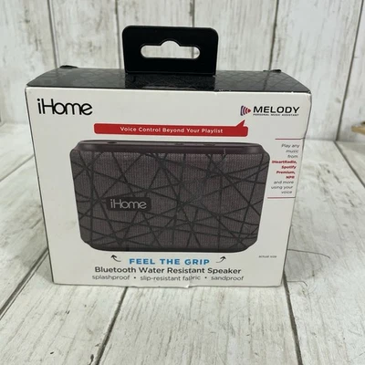 Altavoz de tela resistente al agua iHome Bluetooth a prueba de arena IBT370GB - Nuevo Foto 1 de 4