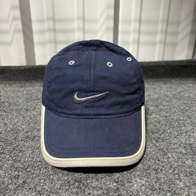 Gorra de béisbol Nike Y2K ajustable para niños 4-7 azul algodón Swoosh retro juvenil* Foto 1 de 4
