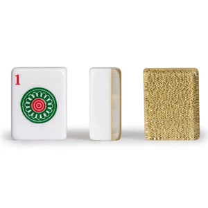 Set di 166 Piastrelle Mahjong Americane "Golden Fortune" (solo piastrelle) Nuove - Foto 1 di 7