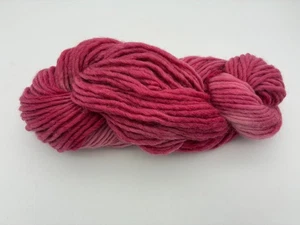 (55,00 €/kg) handgefärbte Filzwolle 100gr. Nadel 8 dunkles pinkrot  mix - Bild 1 von 4