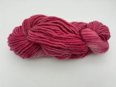 (55,00 €/kg) handgefärbte Filzwolle 100gr. Nadel 8 dunkles pinkrot  mix - Bild 1 von 4