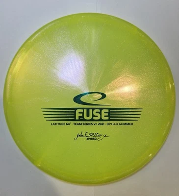 John McCray Team Series Fuse Opto-X Glimmer Midrange Disc 178g - Image 1 of 2
