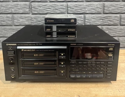 Reproductor de discos compactos multijugador Pioneer 18 discos PD-TM2 probado - sin control remoto Foto 1 de 4