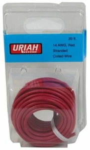 20" RED 14AWG Prim Wire - Picture 1 of 1