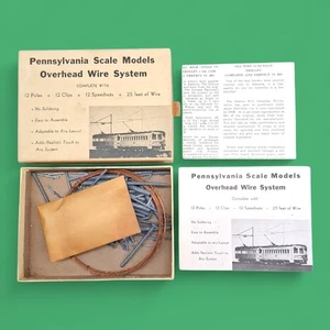 Pennsylvania Scale Models Catenary Overhead Wire System in scatola - Foto 1 di 6