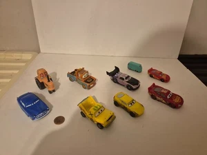 Disney Cars Plastic Bundle Lot, Taco, Cruz, Boost,Tractor,Mater,Demolition Derby - Picture 1 of 3