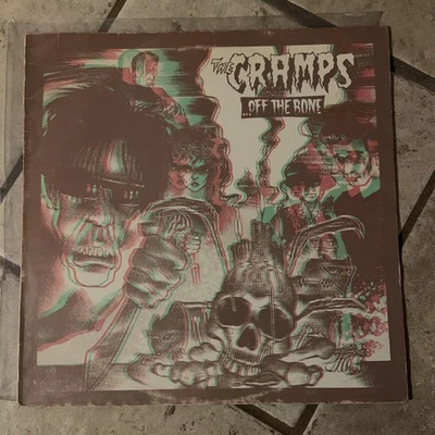 The Cramps Off The Bone vinyl LP 3d cover no glasses lux interior - Imagem 1 de 3